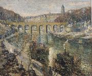 Ernest Lawson The Bridge Sweden oil painting artist